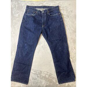 Men’s Polo Ralph Lauren Denim Jeans Dark Wash Vintage 67 Straight 35x30